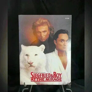 Siegfried  and Roy At the Mirage Souvenir Book